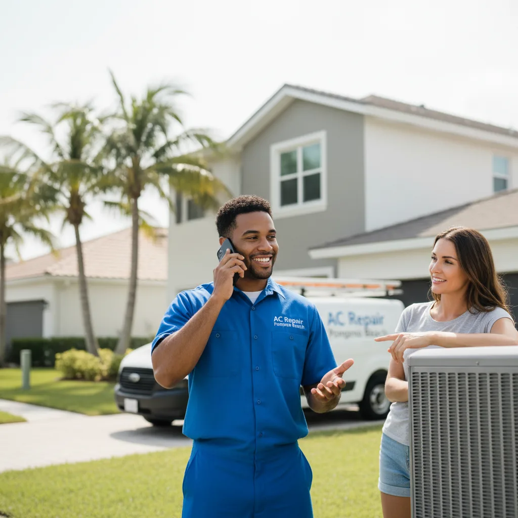 AC Repair Pompano Beach customer support in Wesley Hills